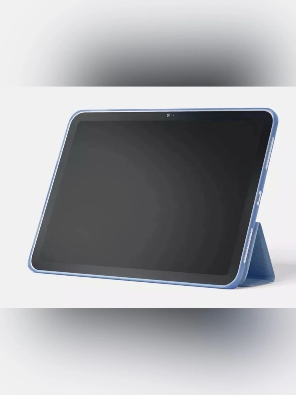 Blue Tablet Folio Case with Magnetic Closure
